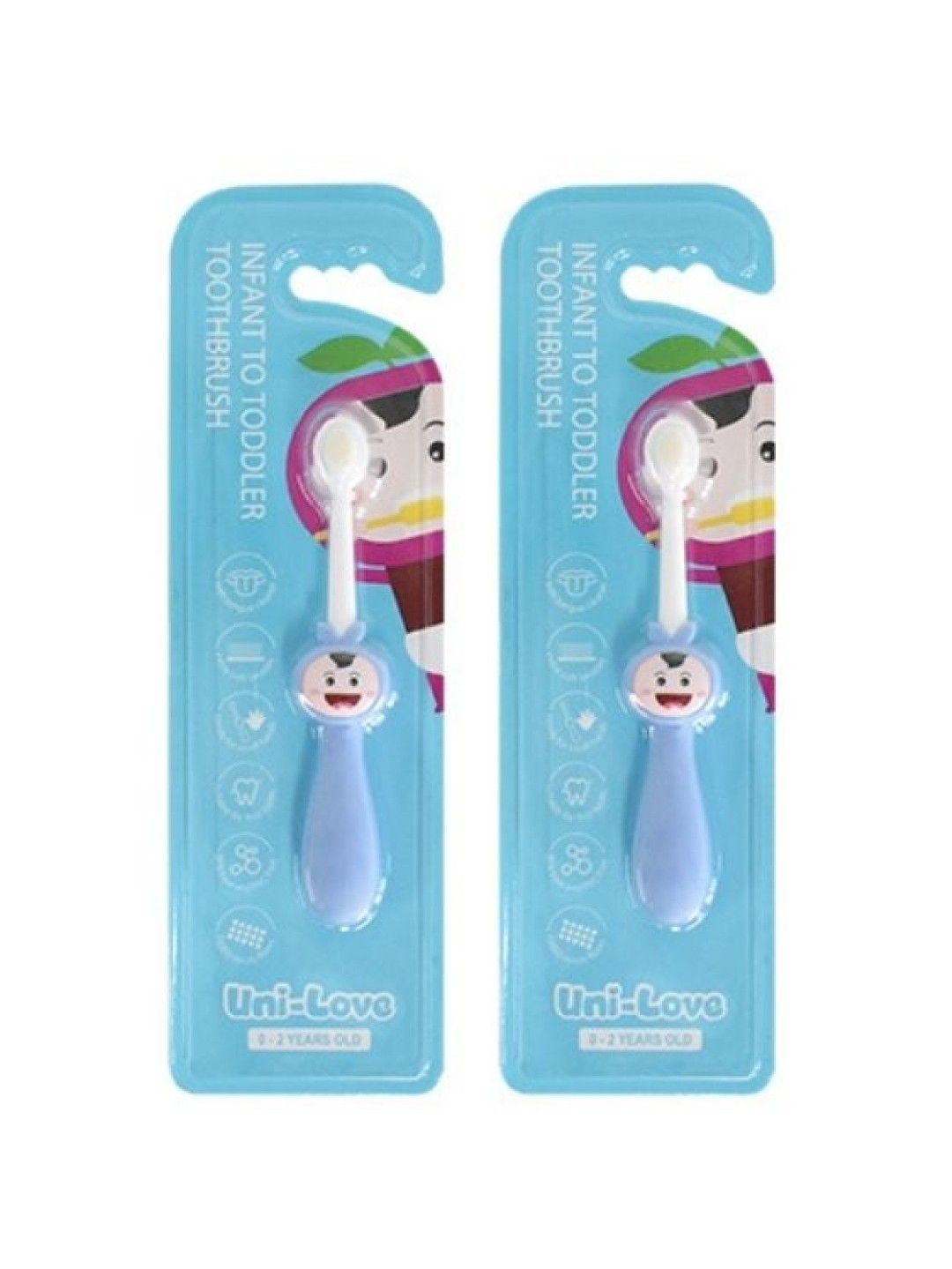 Unilove Infant to Toddler Toothbrush (2 Pack) edamama